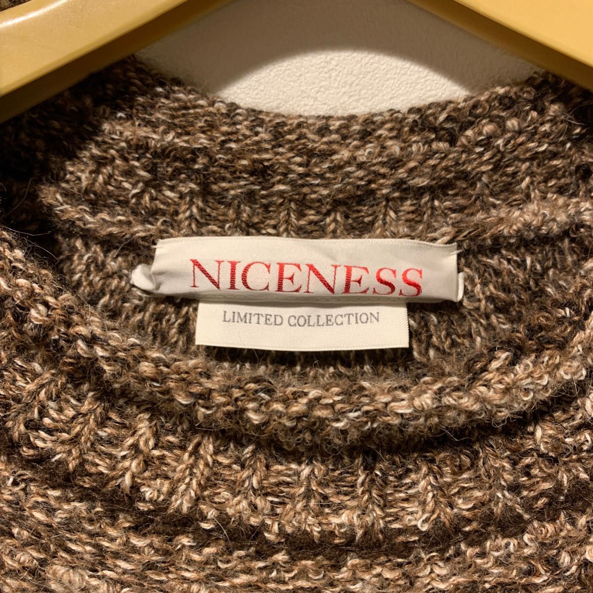22AW NICENESS ナイスネス EGG アルパカニット M | alfasaac.com