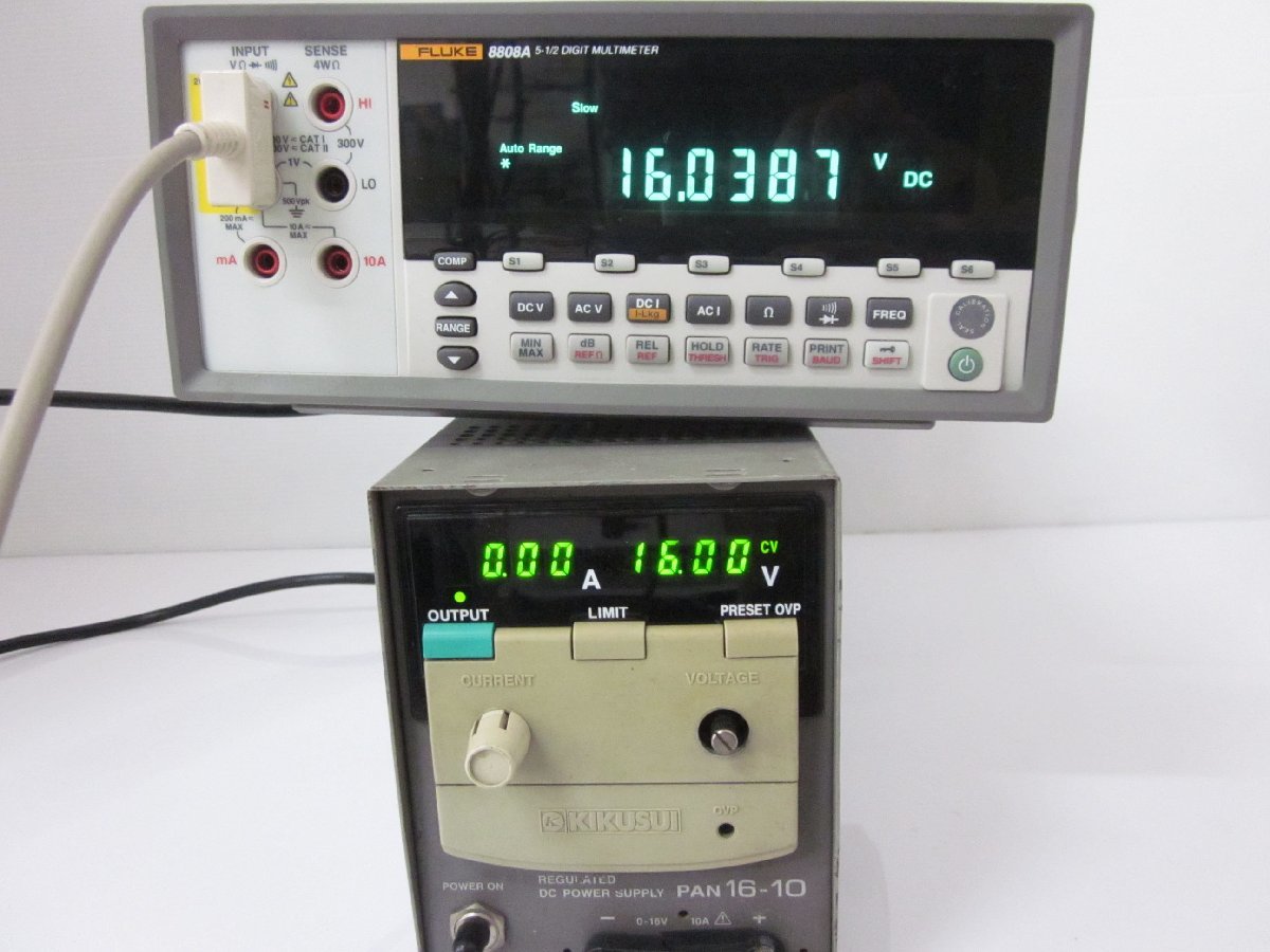 直流安定化電源 PAN16-10 菊水電子工業 KIKUSUI DC電源 0~16V 0~10A