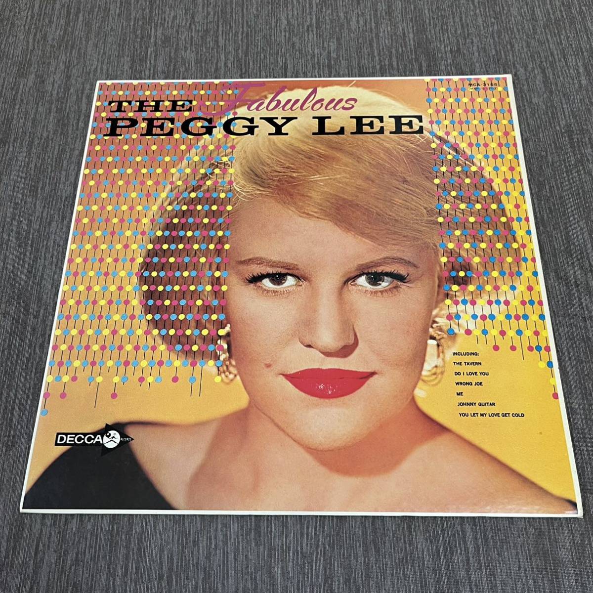 【国内盤】ペギーリー THEFABULOUS PEGGY LEE / LP レコード / MCA3155 / ライナー有 / 洋楽ジャズボーカル /_画像1