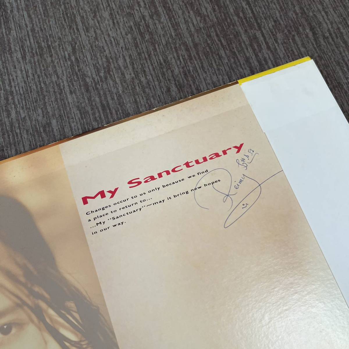 【帯付】麗美 MY SANCTUARY REIMY 悲しみのサンクチュアリー JUST ONLY YOU 優しい雨 / LP レコード / 28SL-5 / ライナー有 / 和モノ /_画像3