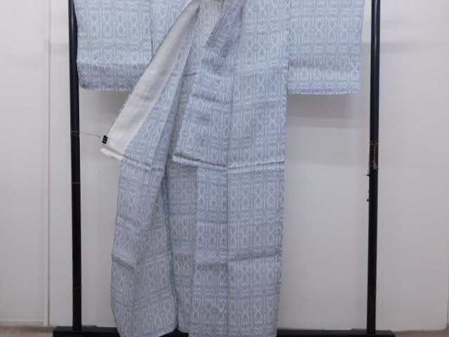 楽布特選〕P23268 古代越後上布単衣 オークション c 楽布特選〕P23268 古代越後上布単衣 オークション c