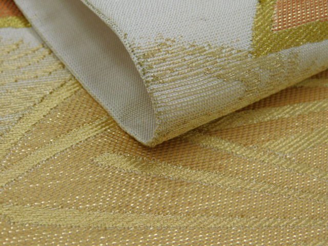 〔楽布特選〕P23396　「川島織物」製　重厚な袋帯　bc_画像6