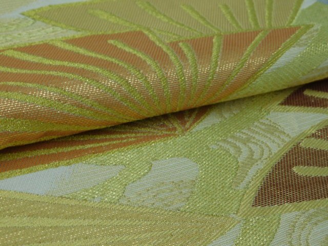 〔楽布特選〕P23396　「川島織物」製　重厚な袋帯　bc_画像5