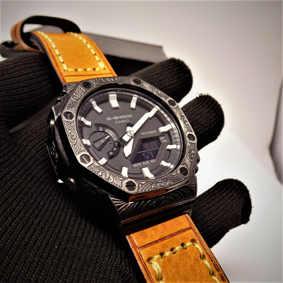ヤフオク! - 保証・新品・GショックCUSTOM・MADE・腕時計本体付...