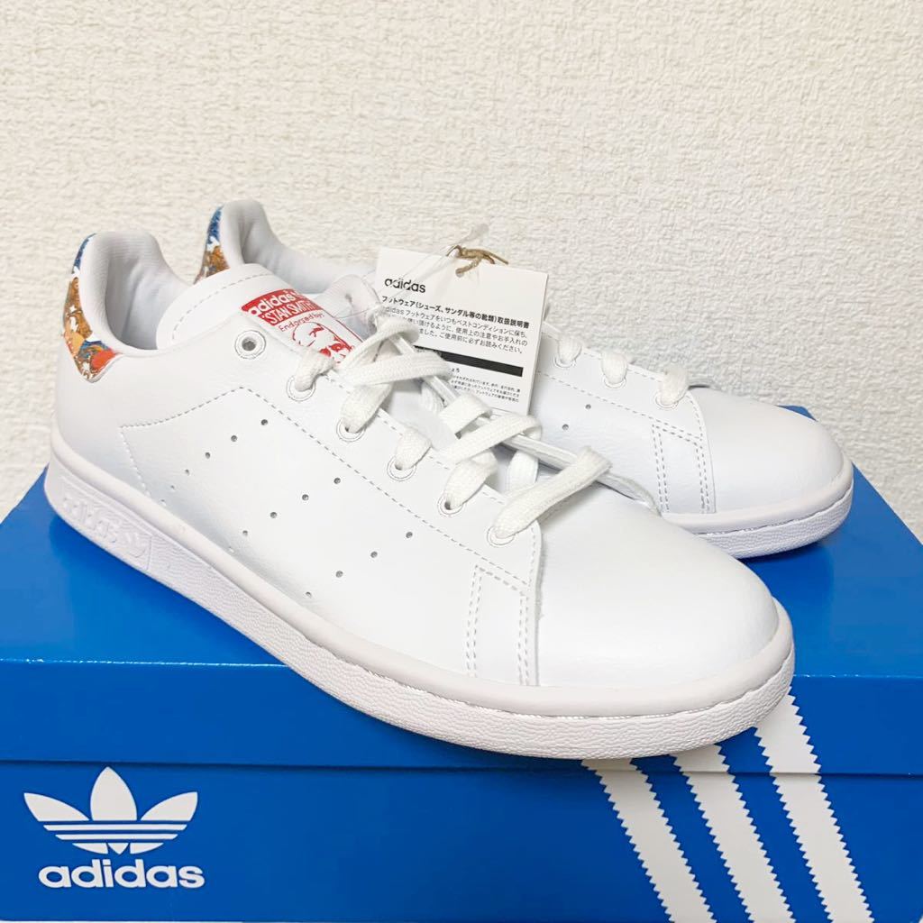 新品未使用 adidas × HER Studio London スタンスミス【23cm】コラボ 定価13200円 STAN SMITH スニーカー 花柄 アディダス STANSMITH 5093_画像9