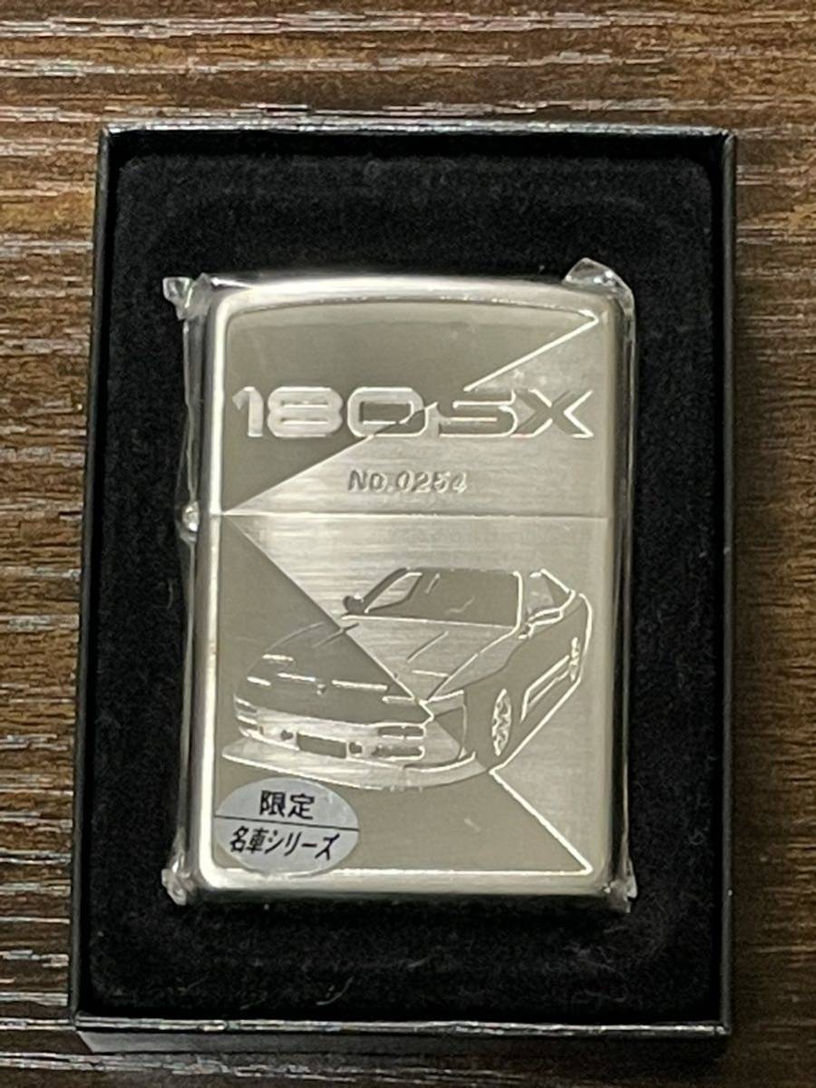 zippo 180SX 限定品 名車シリーズ Type X 両面デザイン 2003年製 zippo 180SX 限定品 名車シリーズ Type X 両面デザイン 2003年製