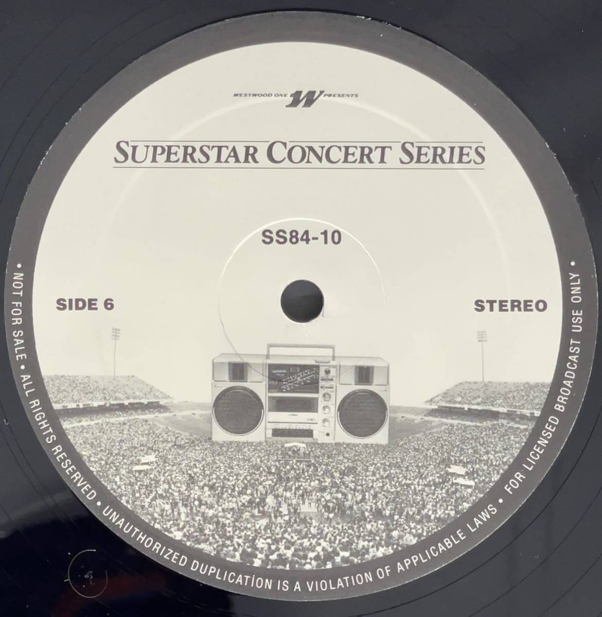 エイジア　ASIA Superstar Concert Series Westwood One　 放送用サウンドボード音源3LPセット 1983年１２月６日東京　日本武道館_画像8