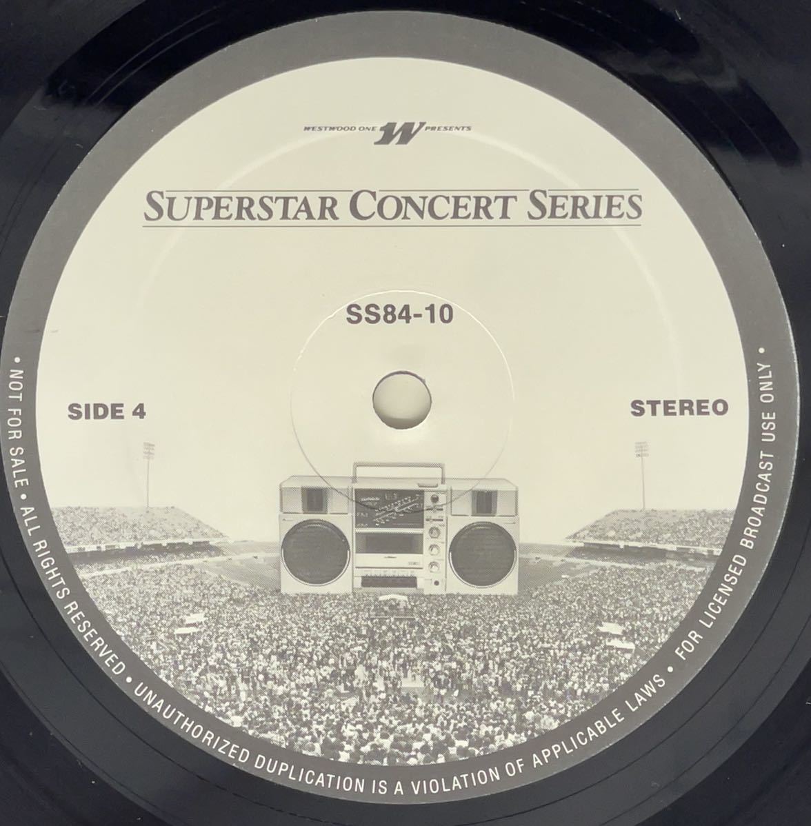 エイジア　ASIA Superstar Concert Series Westwood One　 放送用サウンドボード音源3LPセット 1983年１２月６日東京　日本武道館_画像6