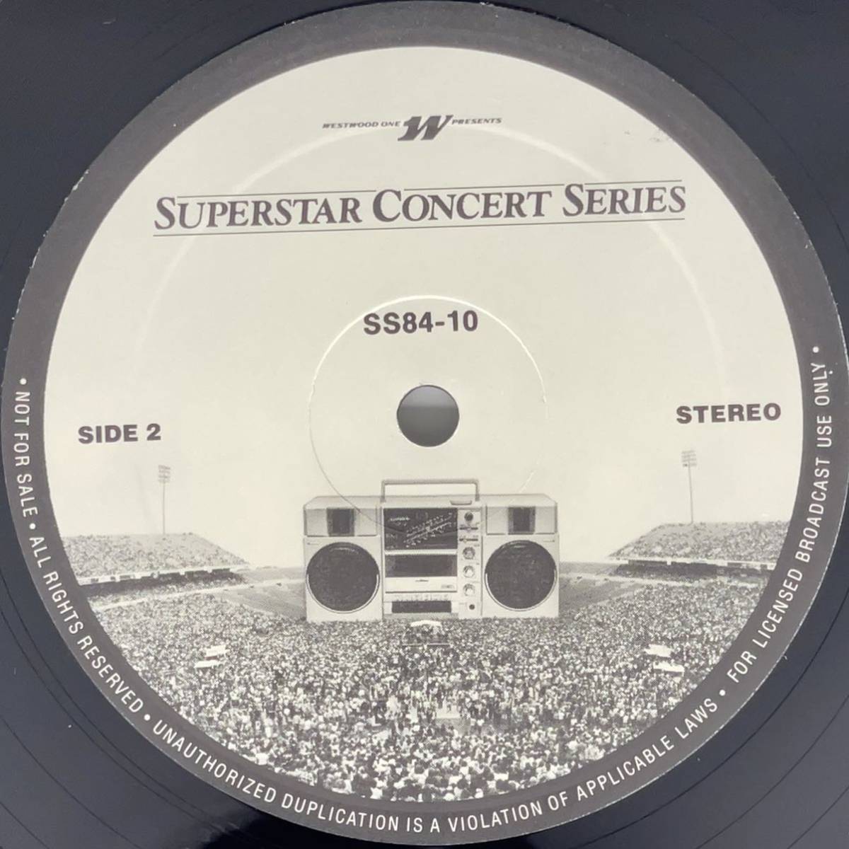 エイジア　ASIA Superstar Concert Series Westwood One　 放送用サウンドボード音源3LPセット 1983年１２月６日東京　日本武道館_画像9