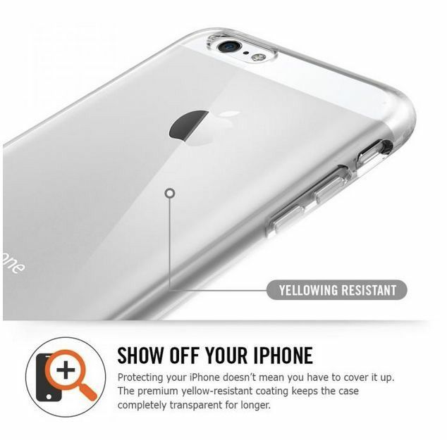 iPhone6 plus ケース SPIGEN Capsule Crystal Clear