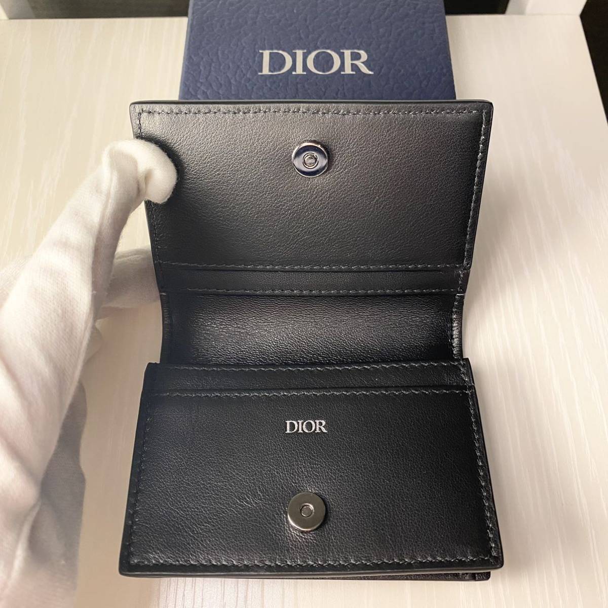 新品 DIOR カードケース 名刺入れ カードホルダー 小銭入れ