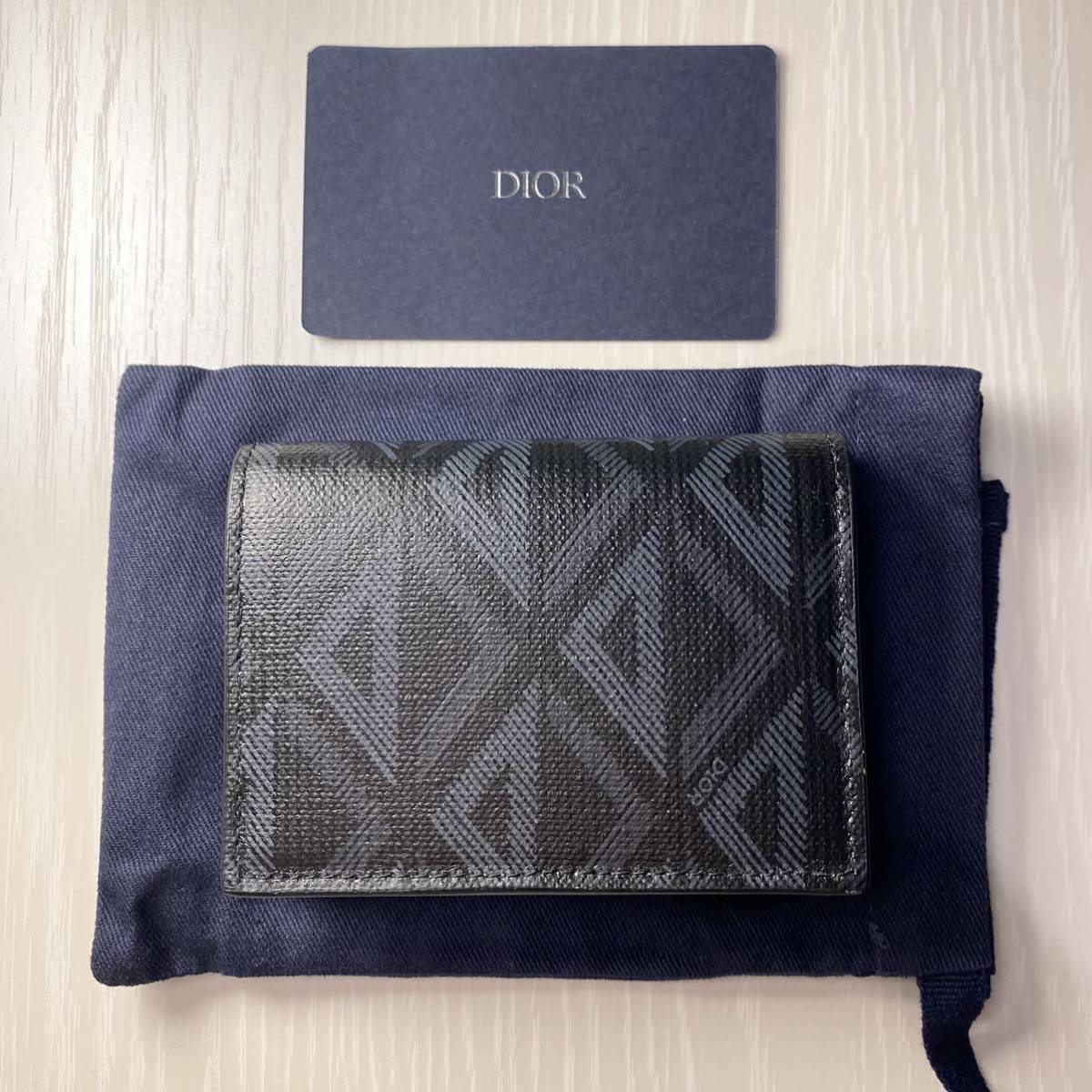 新品 DIOR カードケース 名刺入れ カードホルダー 小銭入れ