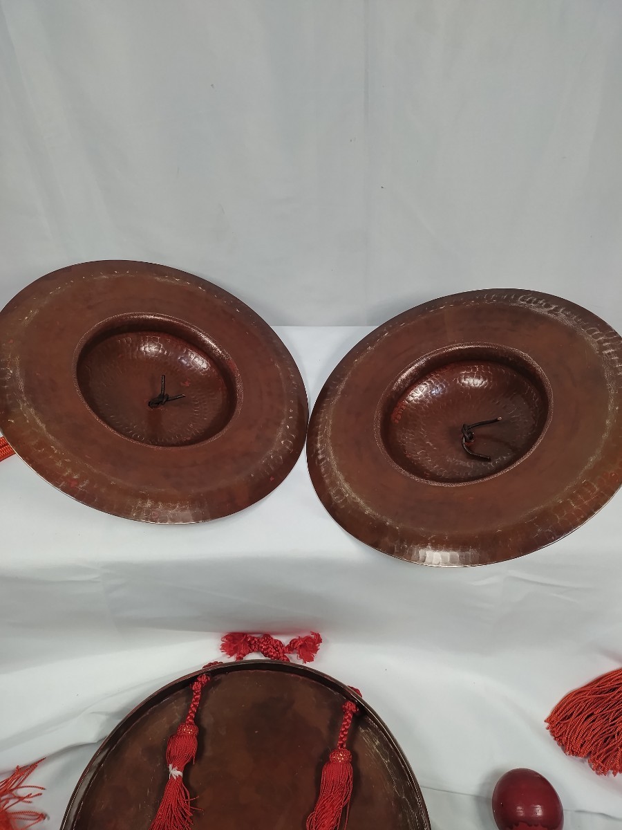 鐃 妙鉢 鉢 銅鑼】重目 仏具 寺院 鳴物 梵音具 仏器 法具 本堂 鐃 妙鉢 鉢 銅鑼】重目 仏具 寺院 鳴物 梵音具 仏器 法具 本堂