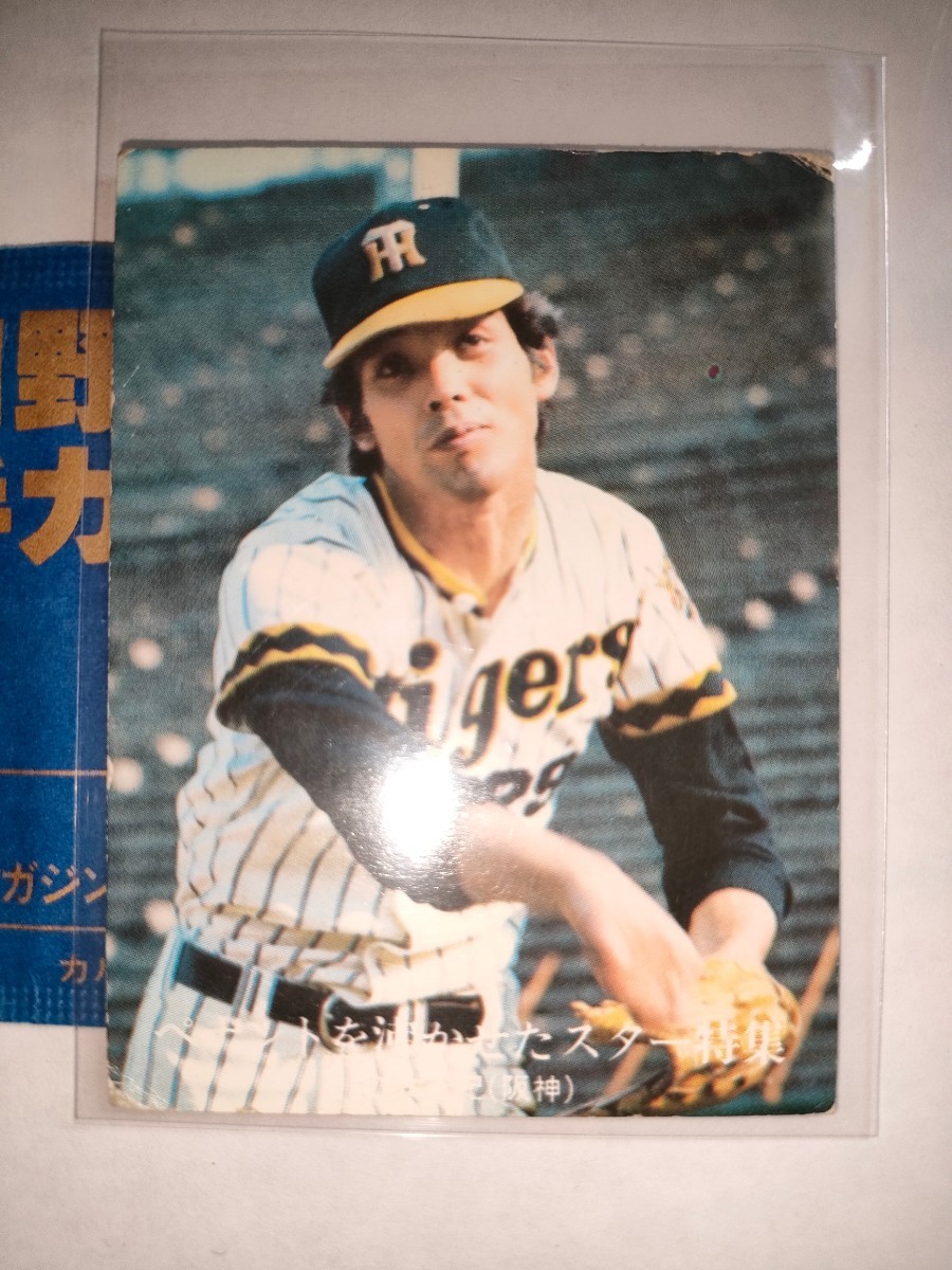  Emoto ..77 Calbee Professional Baseball chip spec naan to..... Star special collection No.1346 Hanshin Tigers 