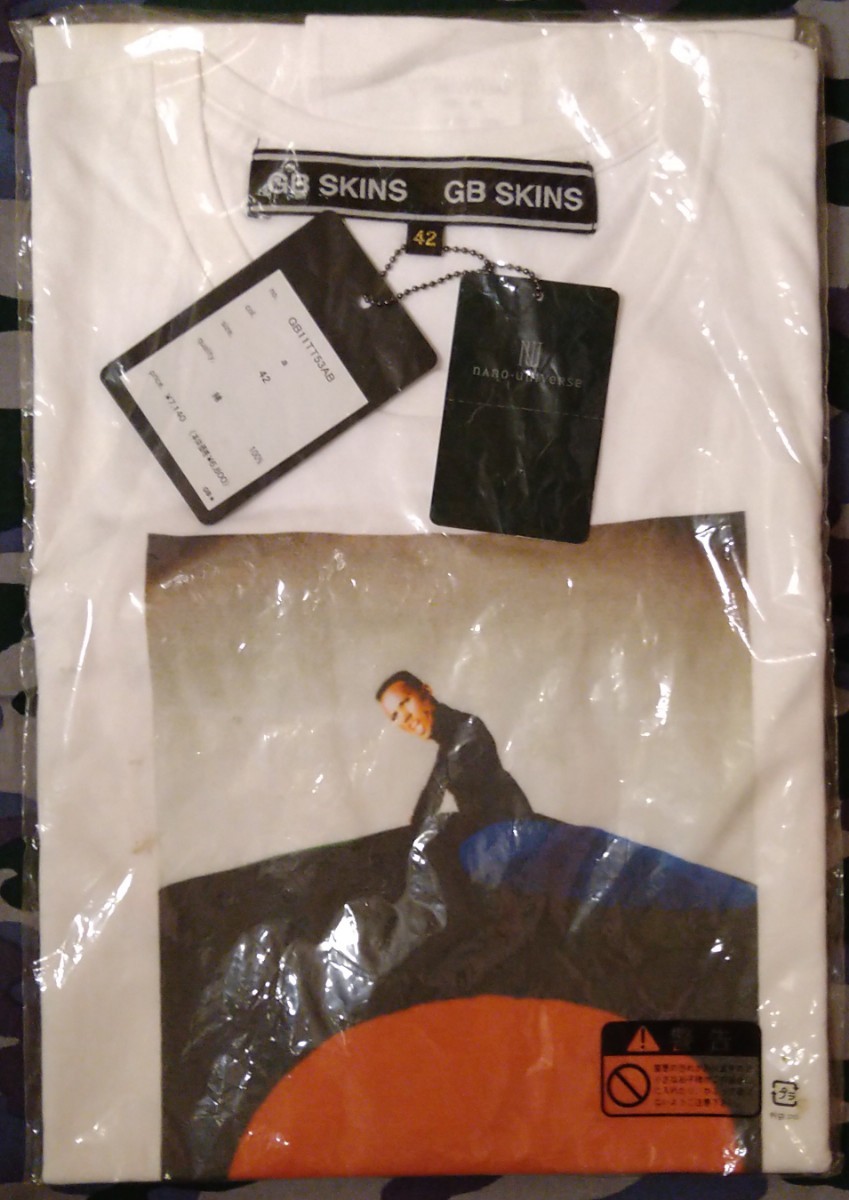 GB SKINS Grace Jones Tシャツ 未使用未開封 メンズ Mサイズ