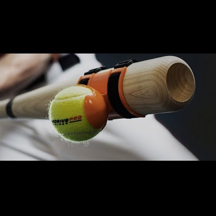 【送料無料】 打撃練習器具 野球 ラインドライブプロ トレーナー LineDrivePro トレーナー ボール3個入り オレンジ ldpo_画像3