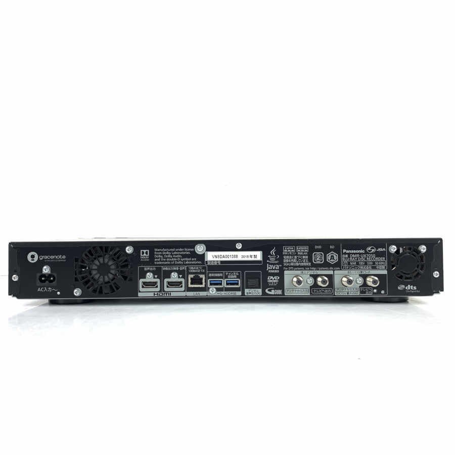 Panasonic DMR-UX7050 ブルーレイレコーダー 2018年製 Panasonic DMR-UX7050 ブルーレイレコーダー 2018年製