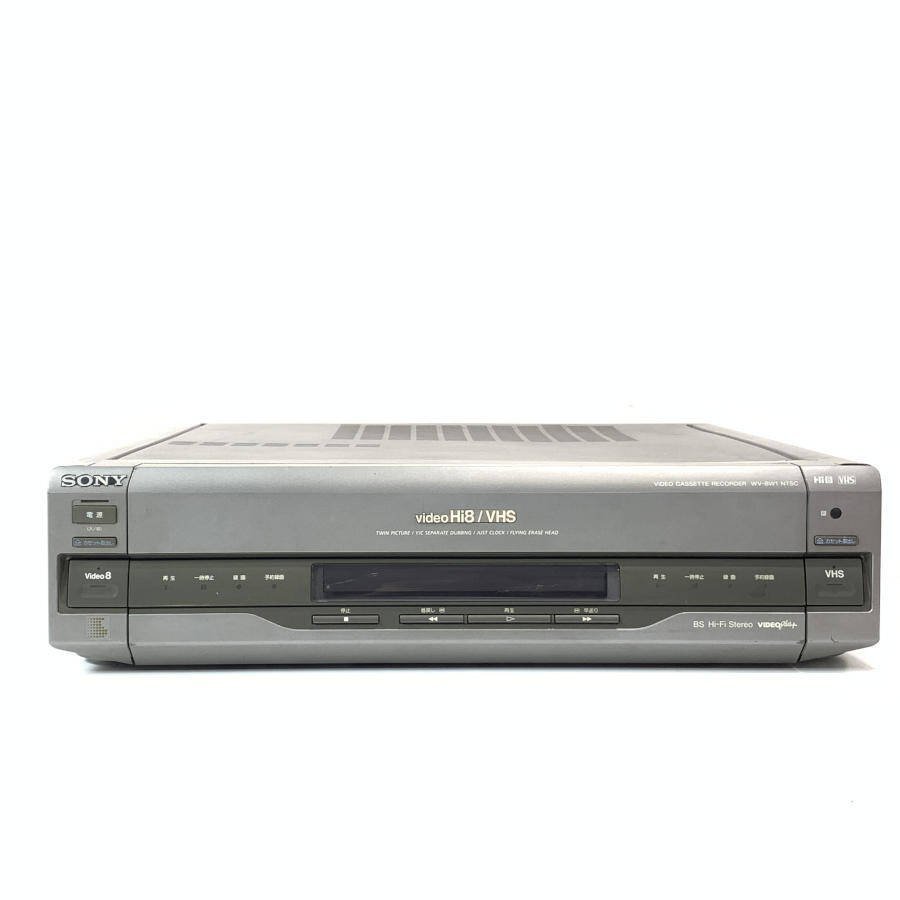 SONY ソニー WV-BW1 Hi8/VHSビデオデッキ●現状品の画像1