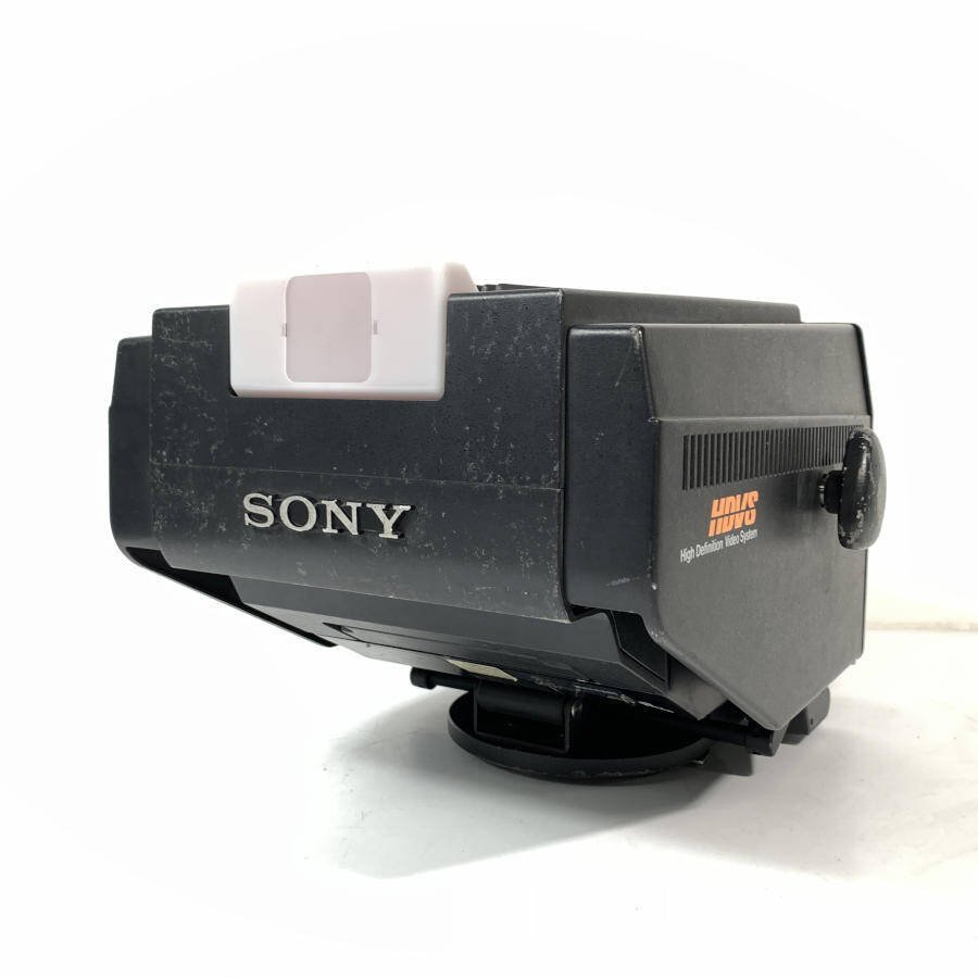 SONY ソニー HDC-500/HDCA-350 業務用 ビデオカメラ/カメラアダプター　ビューファインダー(SONY製 HDVF-75)付き●ジャンク品_画像7