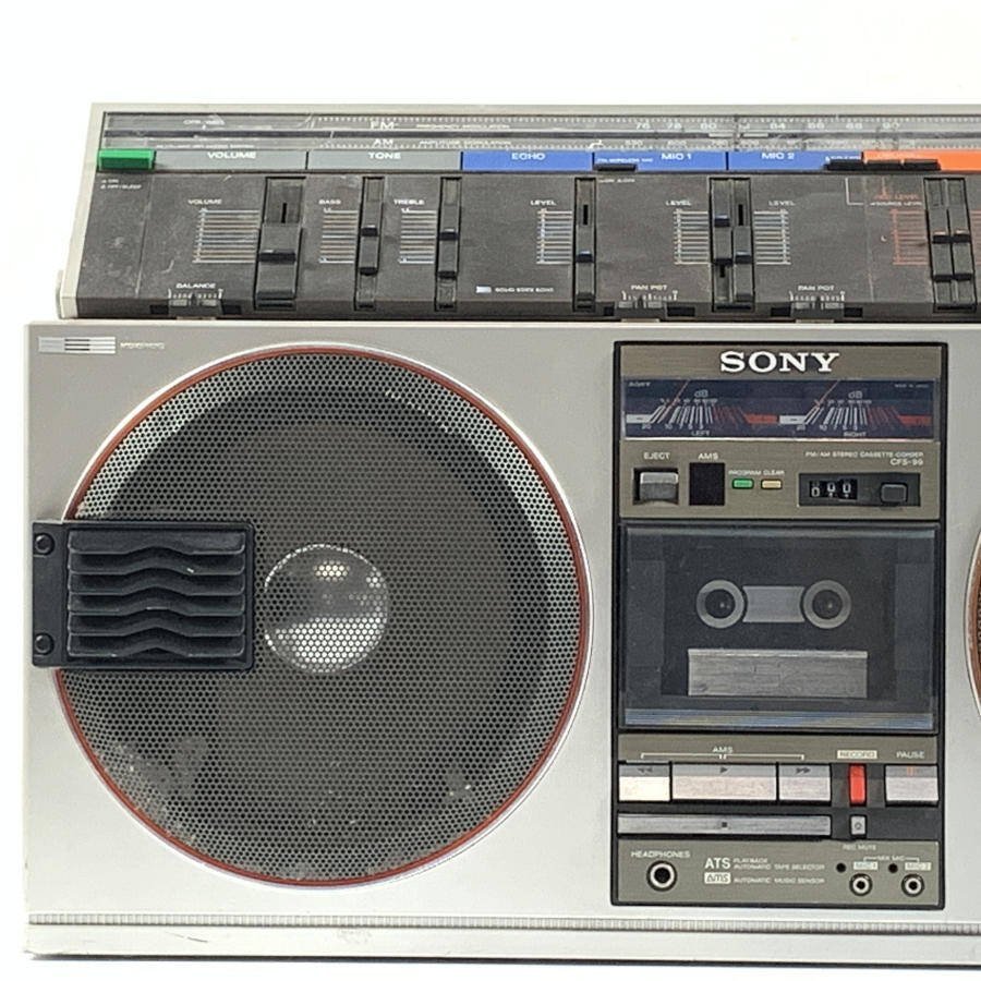 ジャンク品 SONY ラジオカセットレコーダー CFS-99 - 通販 - guianegro