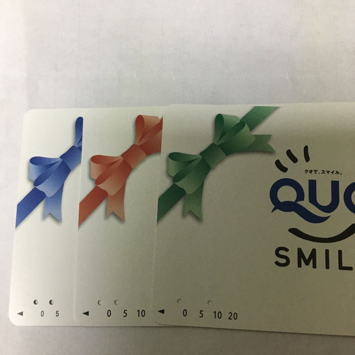 QUOカード　使用済み3500円分