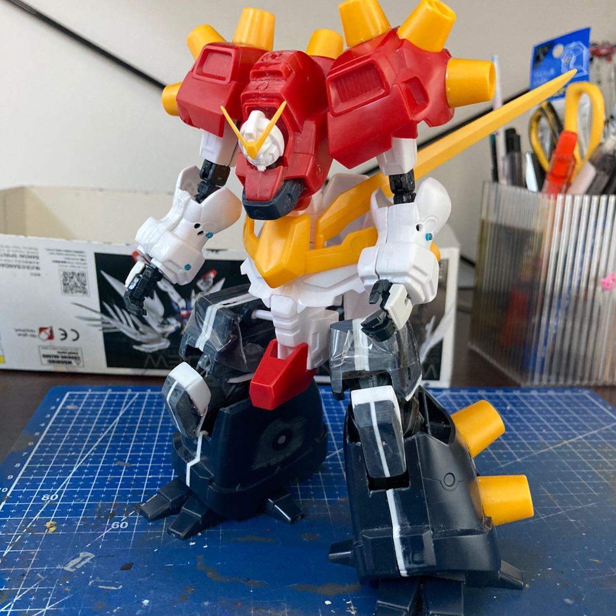 1/144デビルガンダム 改修、改造塗装済み完成品機動武闘伝Gガンダム