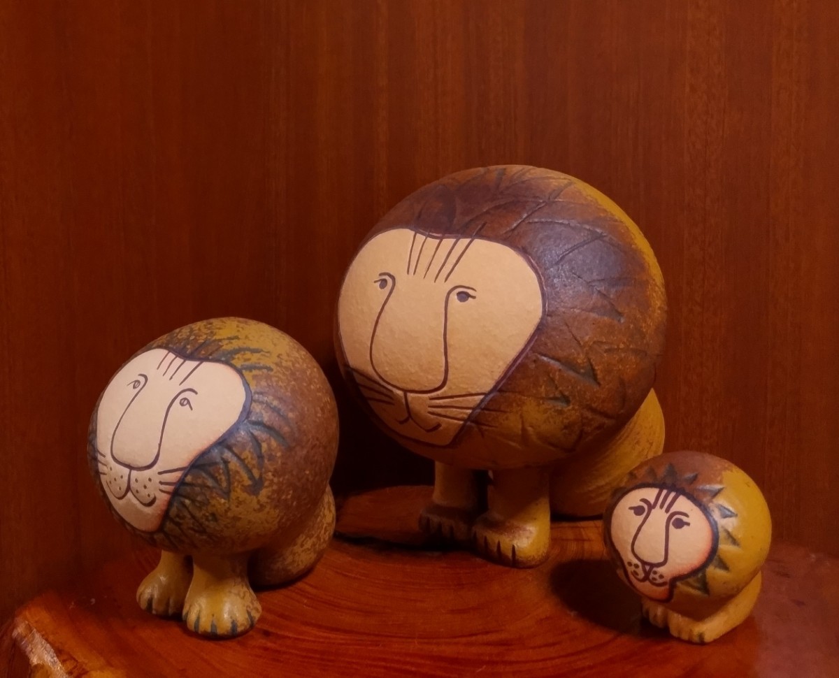 リサラーソン ライオン 大中小3点セット 美品 | normanhubbard.com