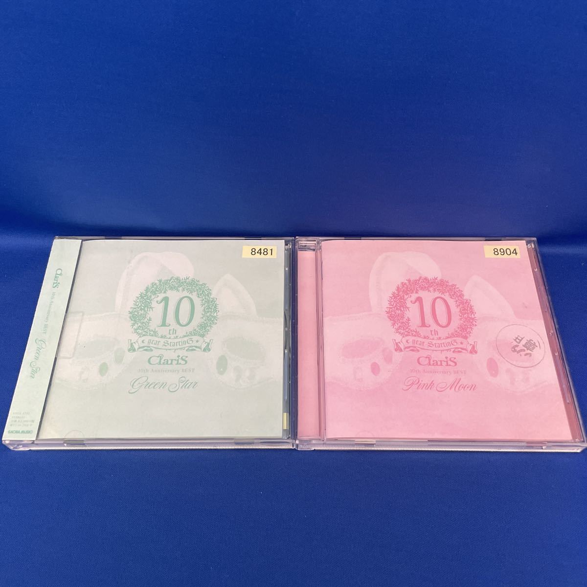 クラリス ClariS 10th Anniversary BEST Green Star ・ Pink Moon 2枚