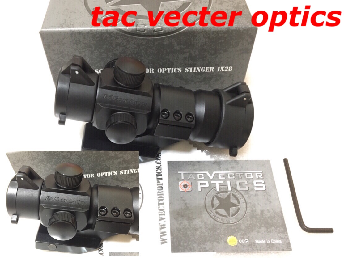 実銃対応 TAC VECTOR OPTICS ドットサイト ダットサイト マウント ライフル ホロサイト ライフル スナイパー スコープ 照準 レクティル 銃_画像1