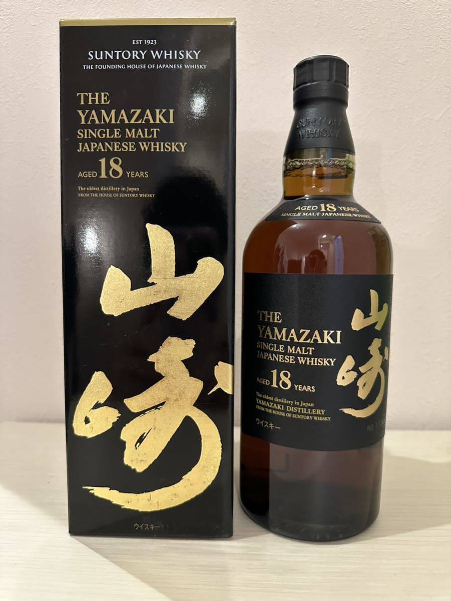 サントリー 山崎 18年 700ml 箱付き 新品 未開栓 山崎18年SUNTORY