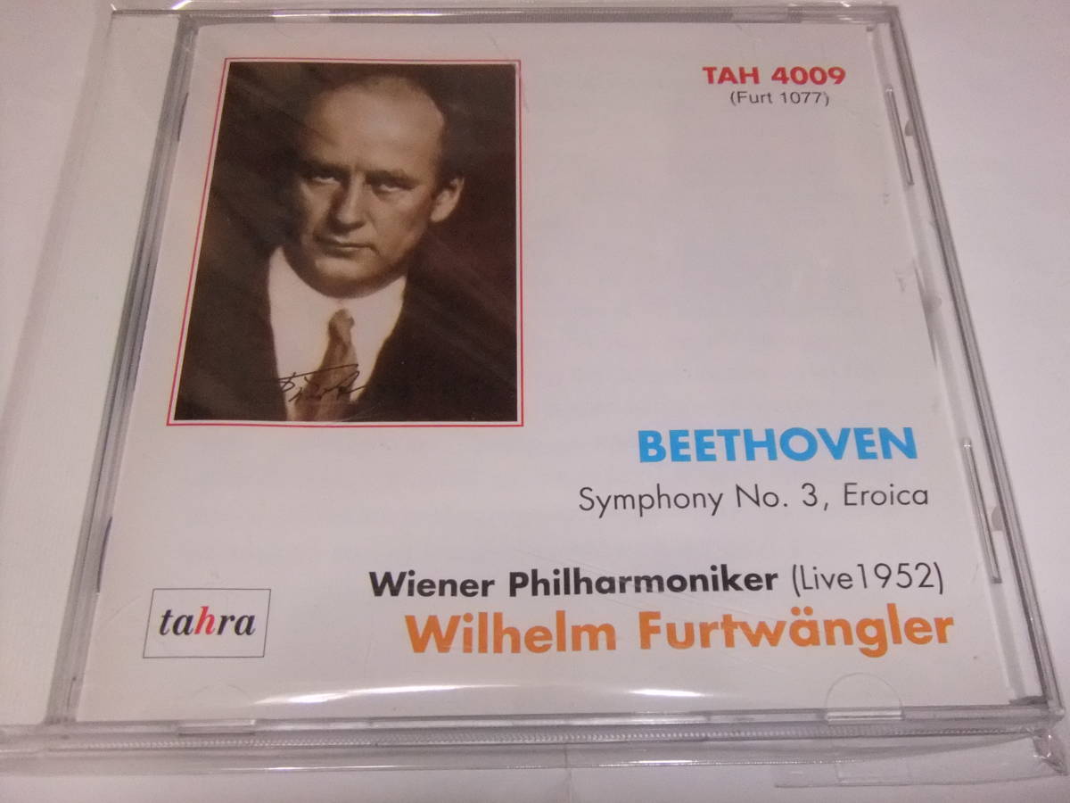 [tahra] フルトヴェングラー＆VPO ベートーヴェン 交響曲第3番「英雄」 1952年 ライヴの画像1