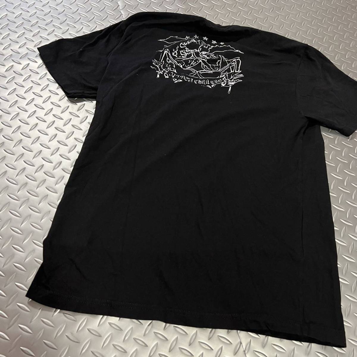 US 米軍放出品　Tシャツ　LARGE BLACK ドラゴン　ランニング　スポーツ　おしゃれ　(INV D64)_画像4