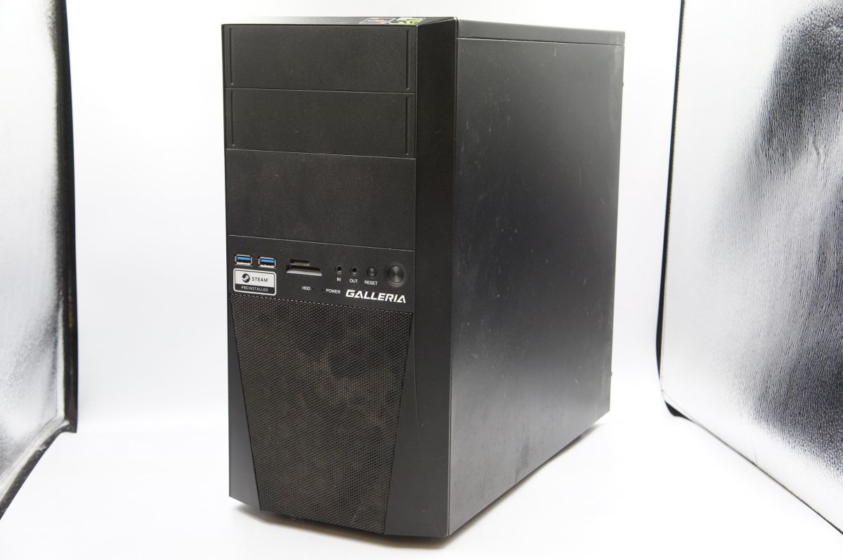 全額返金保証!最速発送!【GALLERIA RT5 Ryzen 5 2600 / 16GB / HDD