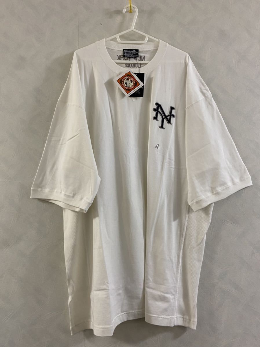 未使用品 NEW YORK CUBANS Tシャツ サイズ6L SPIRITUAL BALL NEGRO LEAGUES BASEBALL MUSEUM ニューヨーク・キューバンズ ニグロリーグ_画像1
