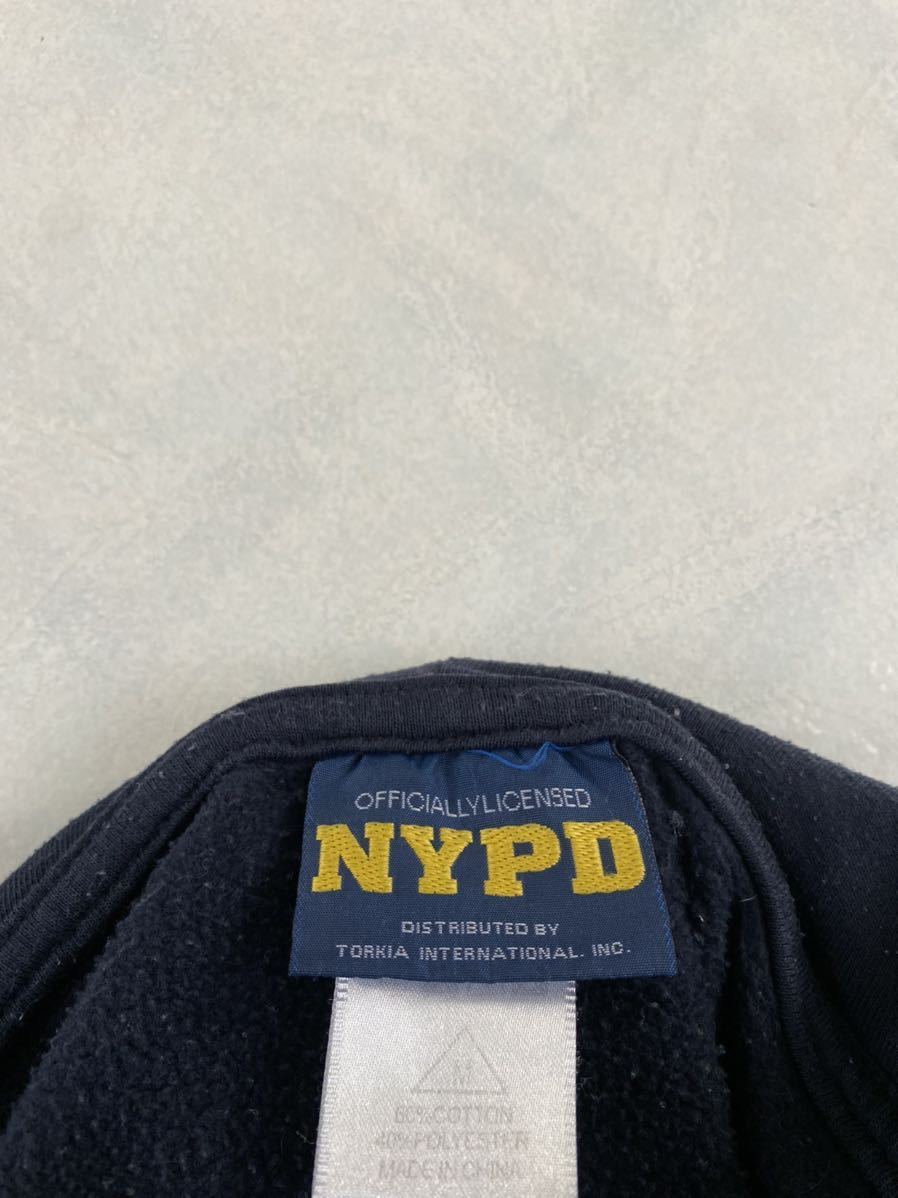 NYPD パーカー サイズM ニューヨーク市警察 ヴィンテージ 古着 New York City Police Departmentの画像3