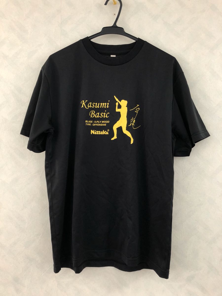 美品 石川佳純 KASUMI BASIC Tシャツ サイズXL Nittaku 卓球 希少 2020東京オリンピック 応援_画像1
