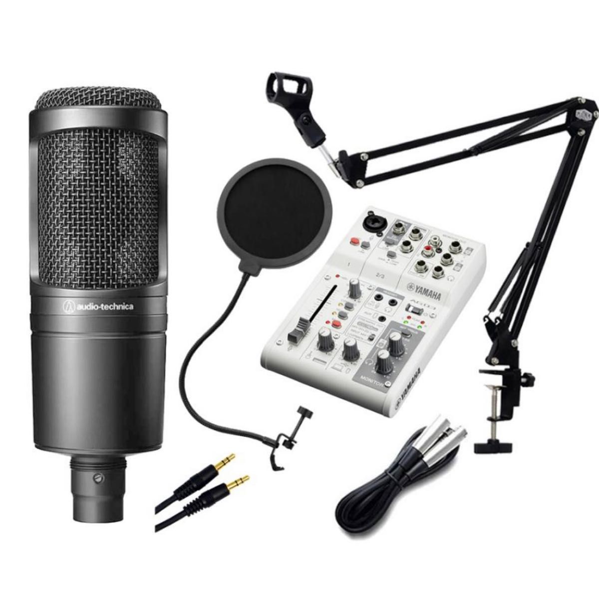 ア式 大人気配信・宅録セット【YAMAHA AG03/AT2020】 - bravista.com.br