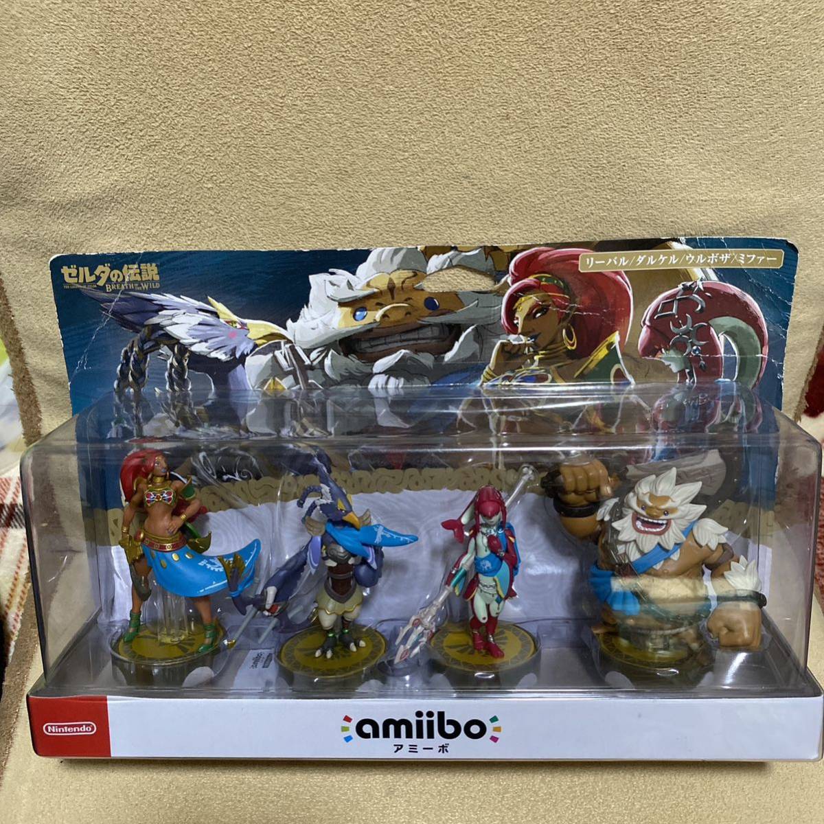 ゼルダの伝説 amiibo 四人の英傑セット　ニンテンドー ストア　限定品　新品_画像1