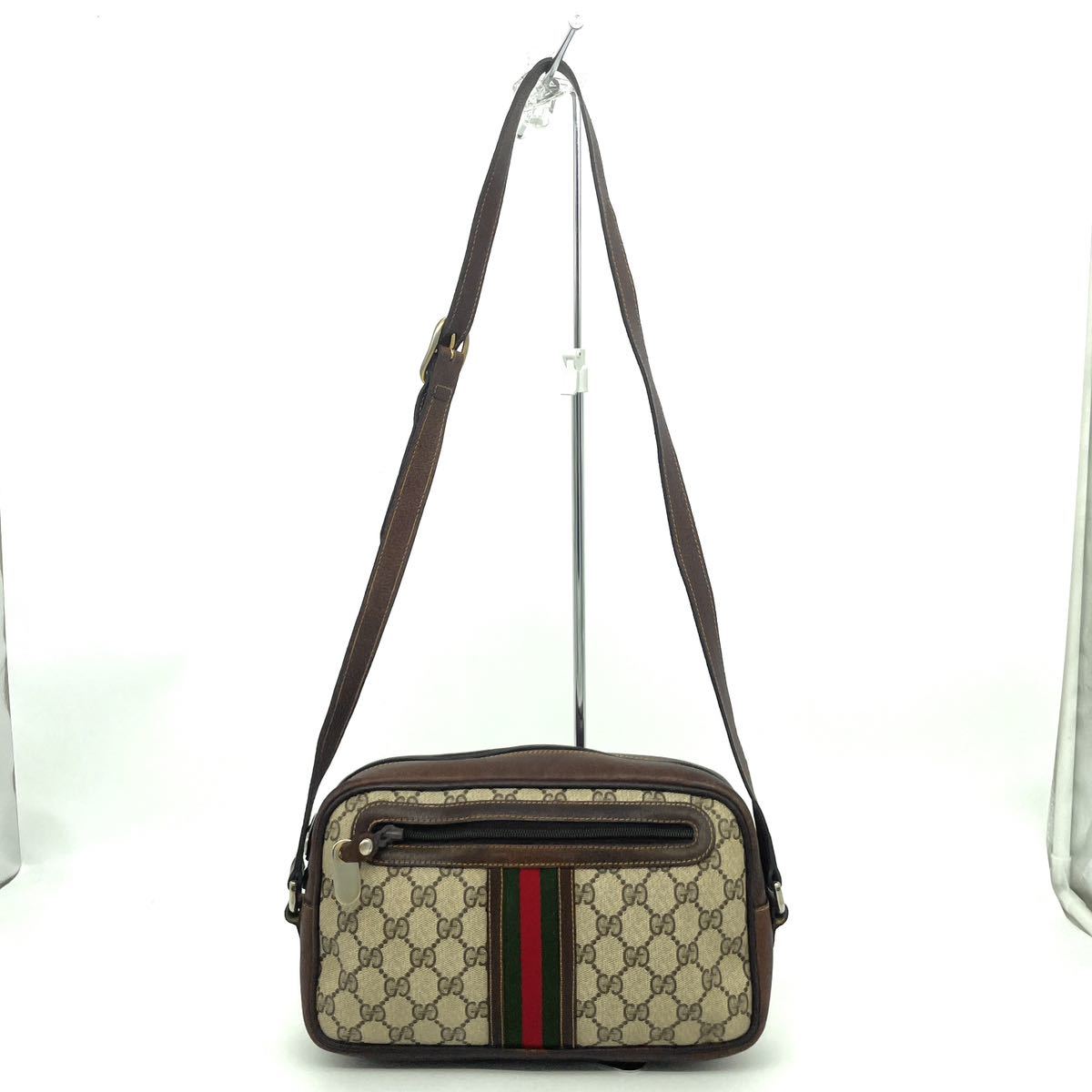 GUCCI オールドグッチ ショルダーバッグ 斜め掛けショルダーバッグ
