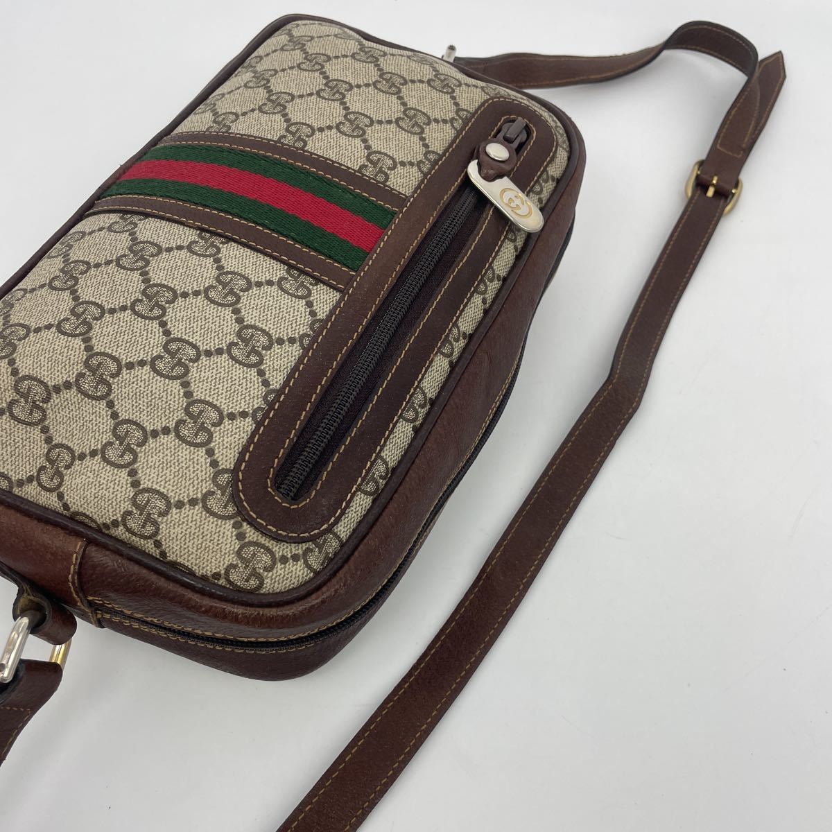 GUCCI オールドグッチ ショルダーバッグ 斜め掛けショルダーバッグ_画像10