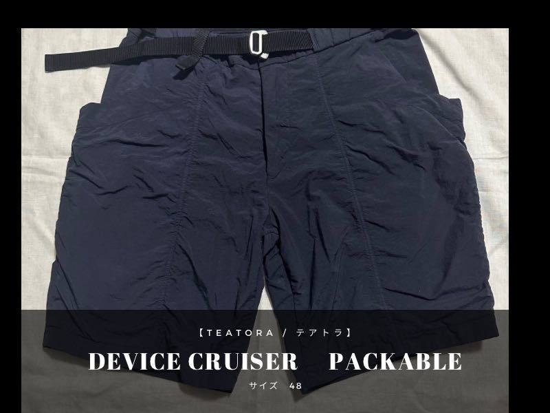 TEATORAテアトラ　Device Cruiser ショーツ　サイズ48 ショートパンツ _画像1