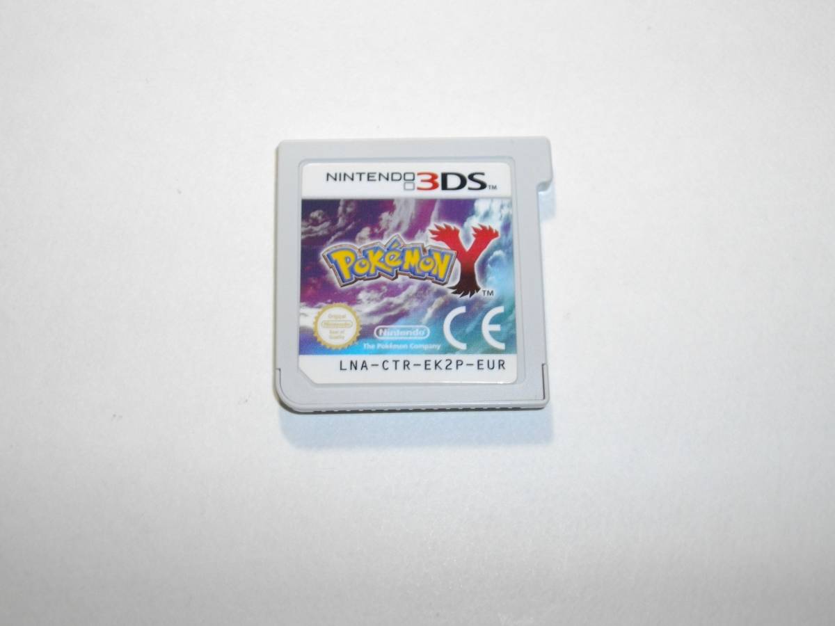 海外版 欧州版 3DS ポケットモンスターY ポケモン pokemon