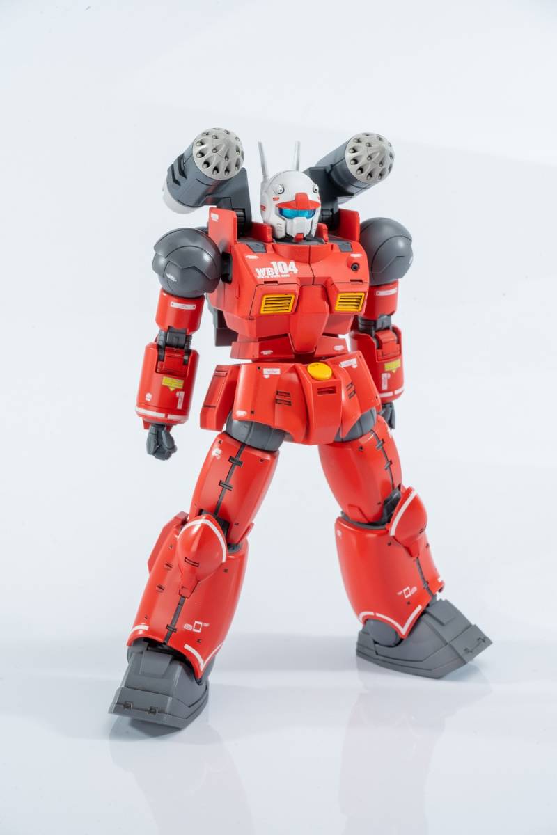 ガンプラ HG ガンキャノン(ククルスドアンの島版) 塗装済 完成品