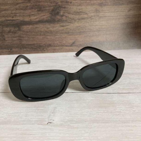 サングラス 偏光レンズ スクエア メンズ レディース UV400 韓国 黒 四角