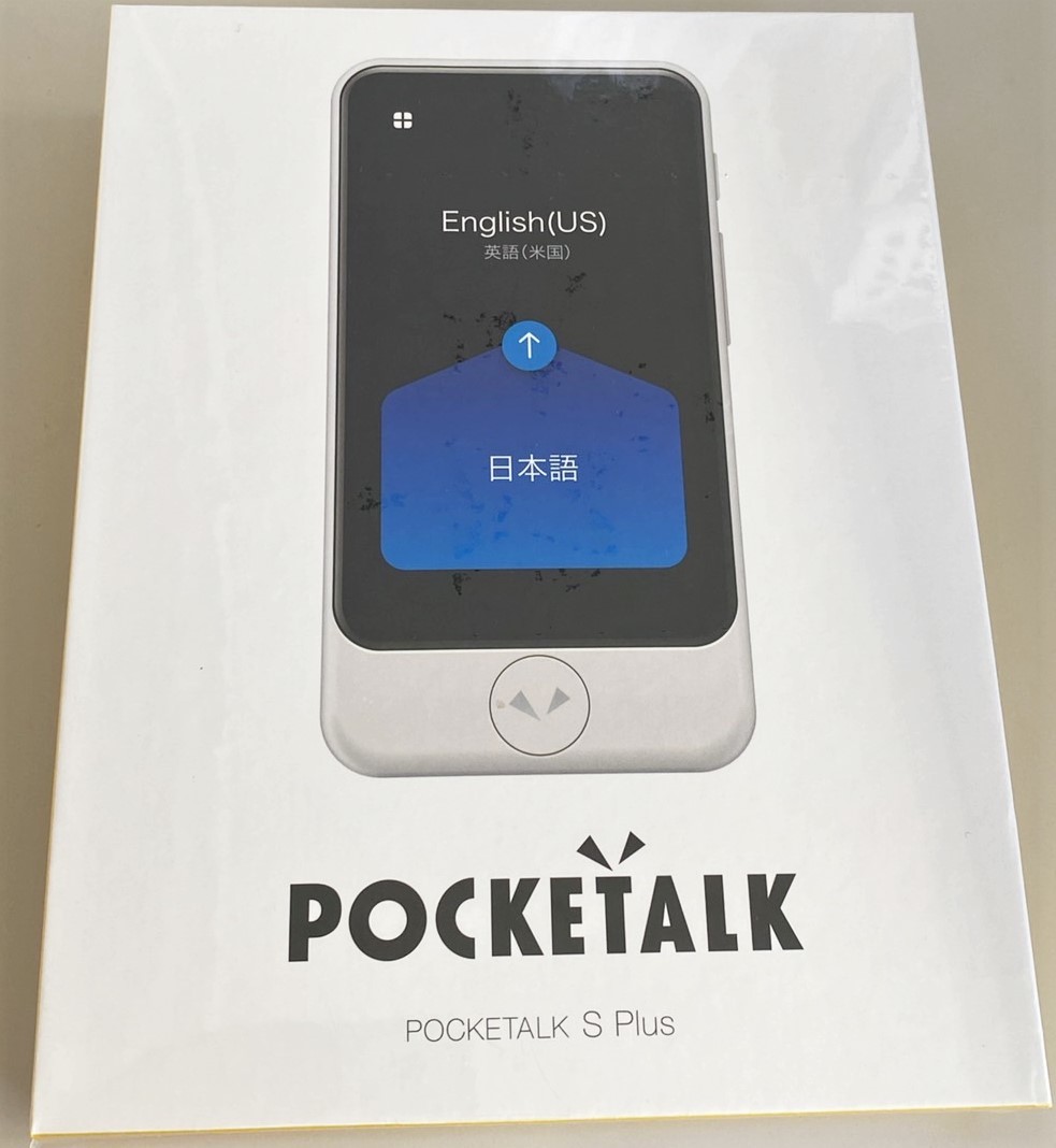 POCKETALK ポケトーク S Plus グローバル通信2年付き PTSPGW ※送料無料
