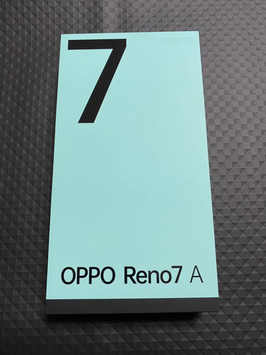 新品同様品！OPPO Reno7A ドリームブルー ワイモバイル版 SIMフリー