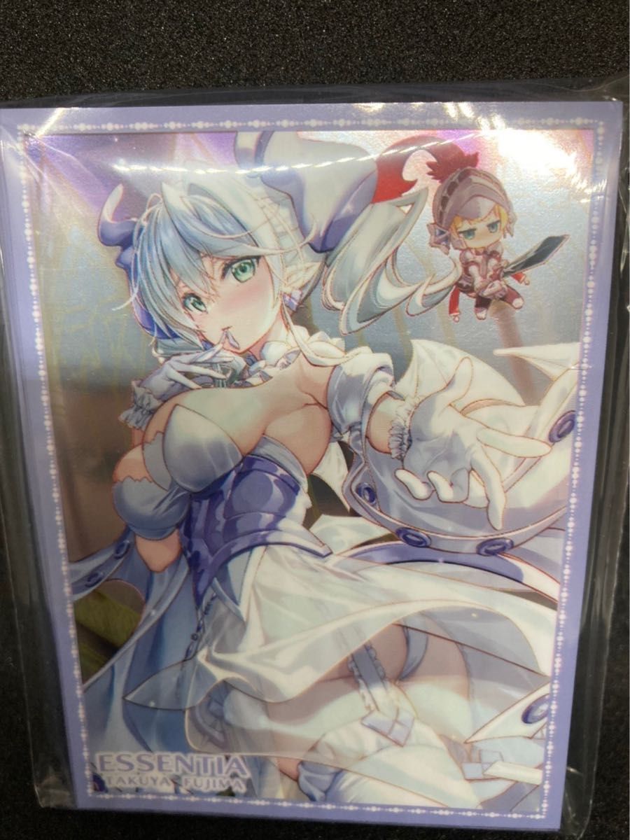 最新 未開封 遊戯王 白銀の城のラビュリンス スリーブ essentia 藤真