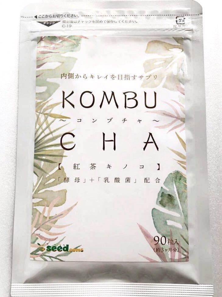 送料無料 コンブチャ KOMBUCHA 約3ヶ月分 (2024 30~) 紅茶キノコ 酵母 乳酸菌 シードコムス サプリメント｜PayPayフリマ