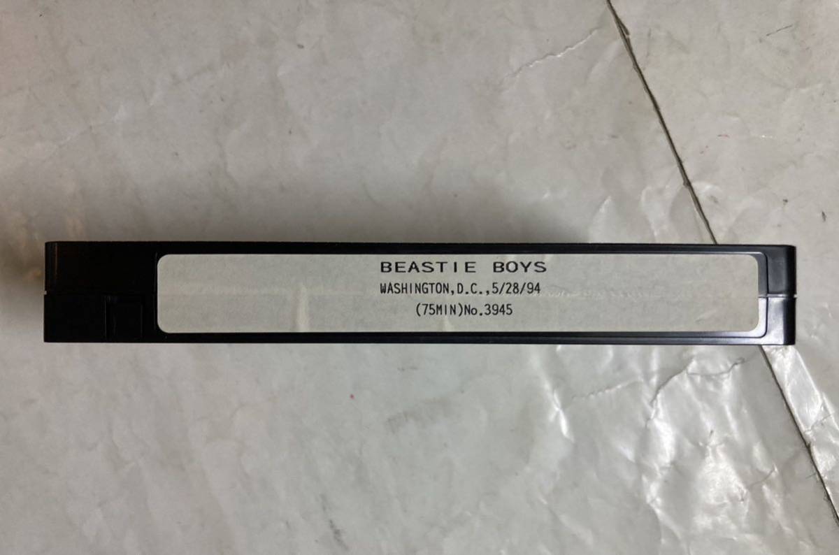 VHS ビデオテープ Beastie Boys ビースティ・ボーイズ In Washington D.C. 1994年5月28日 ライブ ビデオの画像3