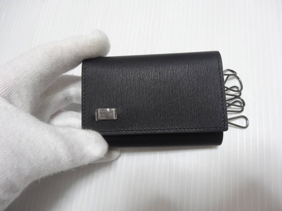 新品 ダンヒル【dunhill】メンズ 6連キーケース キーリング付き6連キー